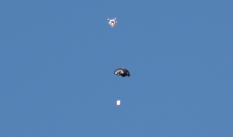 Drone Parachute Drop