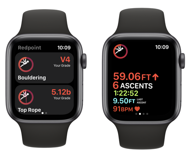 Climbing smartwatch discount